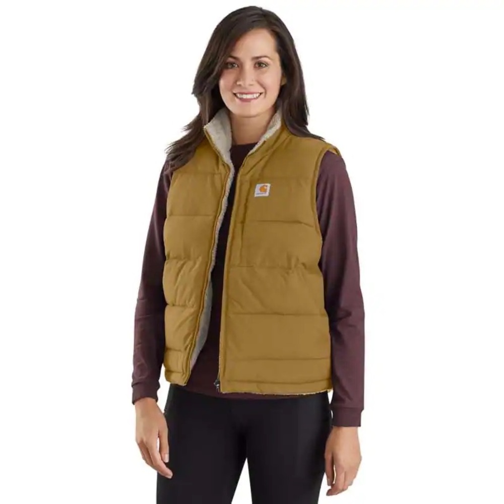 WOMEN'S MONTANA PUFFER VEST - INSULATED - REVERSIBLED